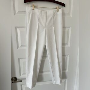 Cache White Cropped Pants Size 8